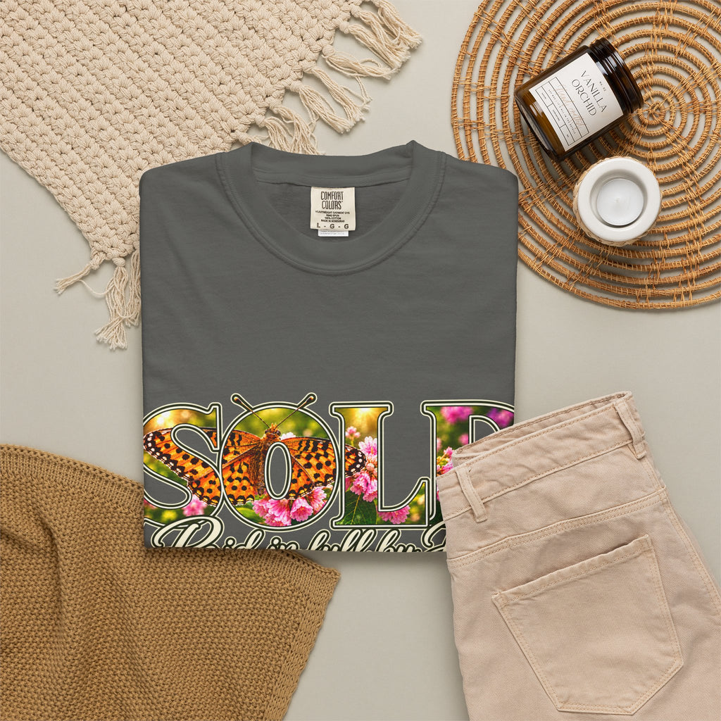 SOLD Consider the Flowers - Shirt