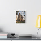 Be Still Before Him Cathedral - Canvas