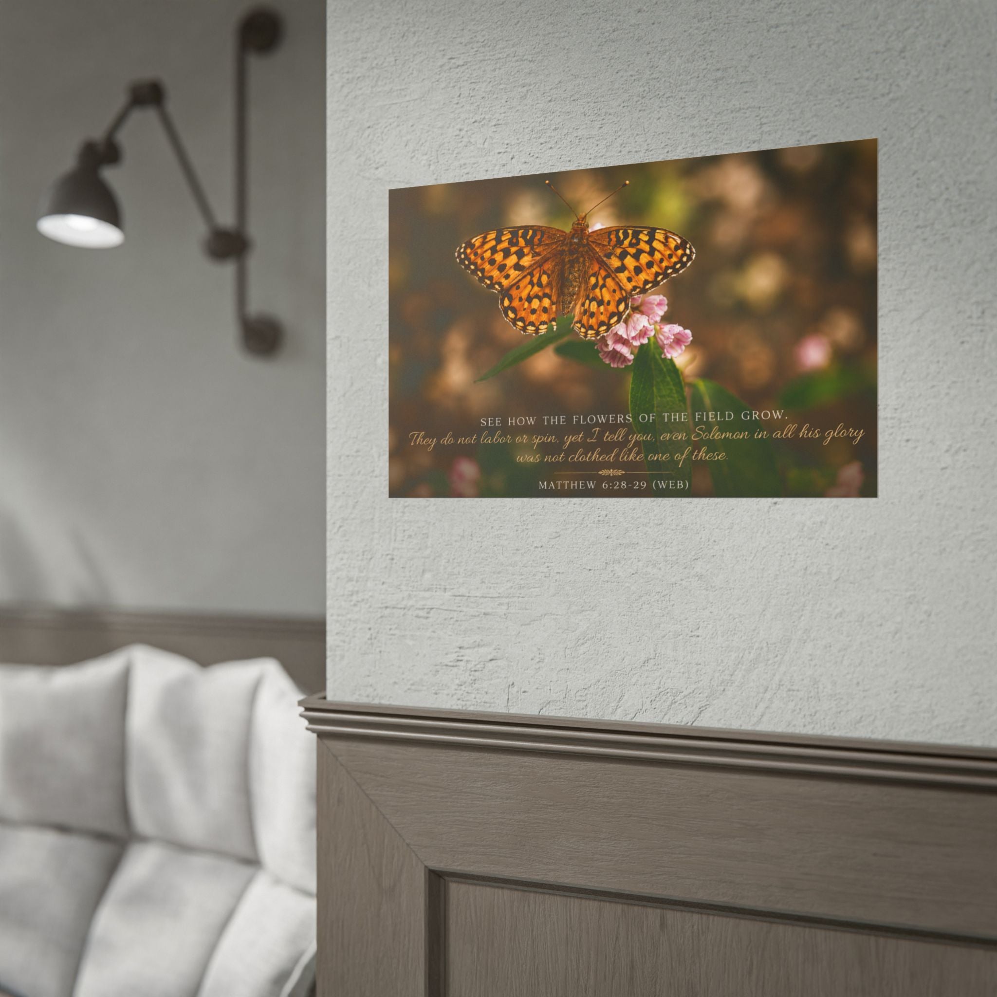 Orange Butterfly | Poster