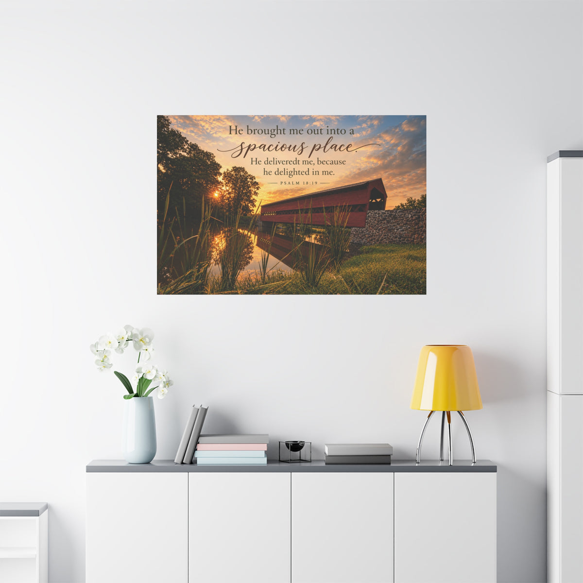 Into a Spacious Place - Canvas