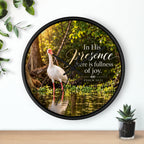 In His Presence Ibis - Clock