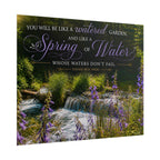 Purple waterfall | Poster