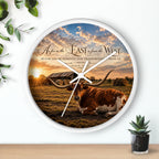 As Far as the East Longhorn - Clock