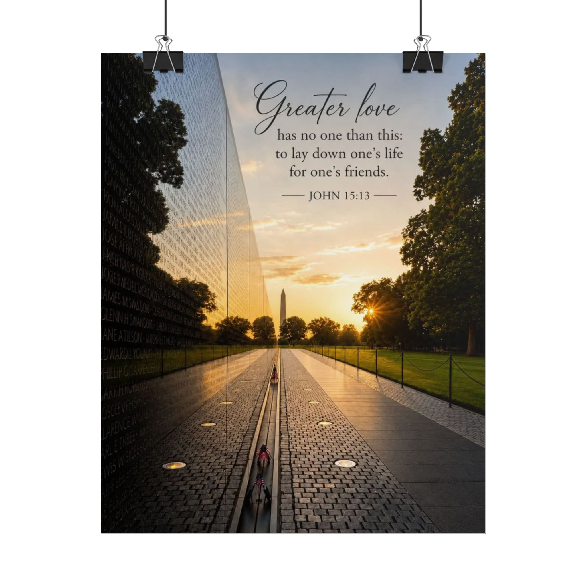 No Greater Love Poster