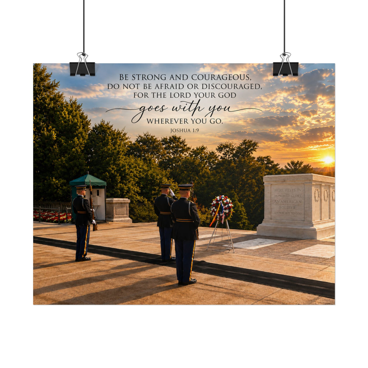 Courage at the Tomb - Poster