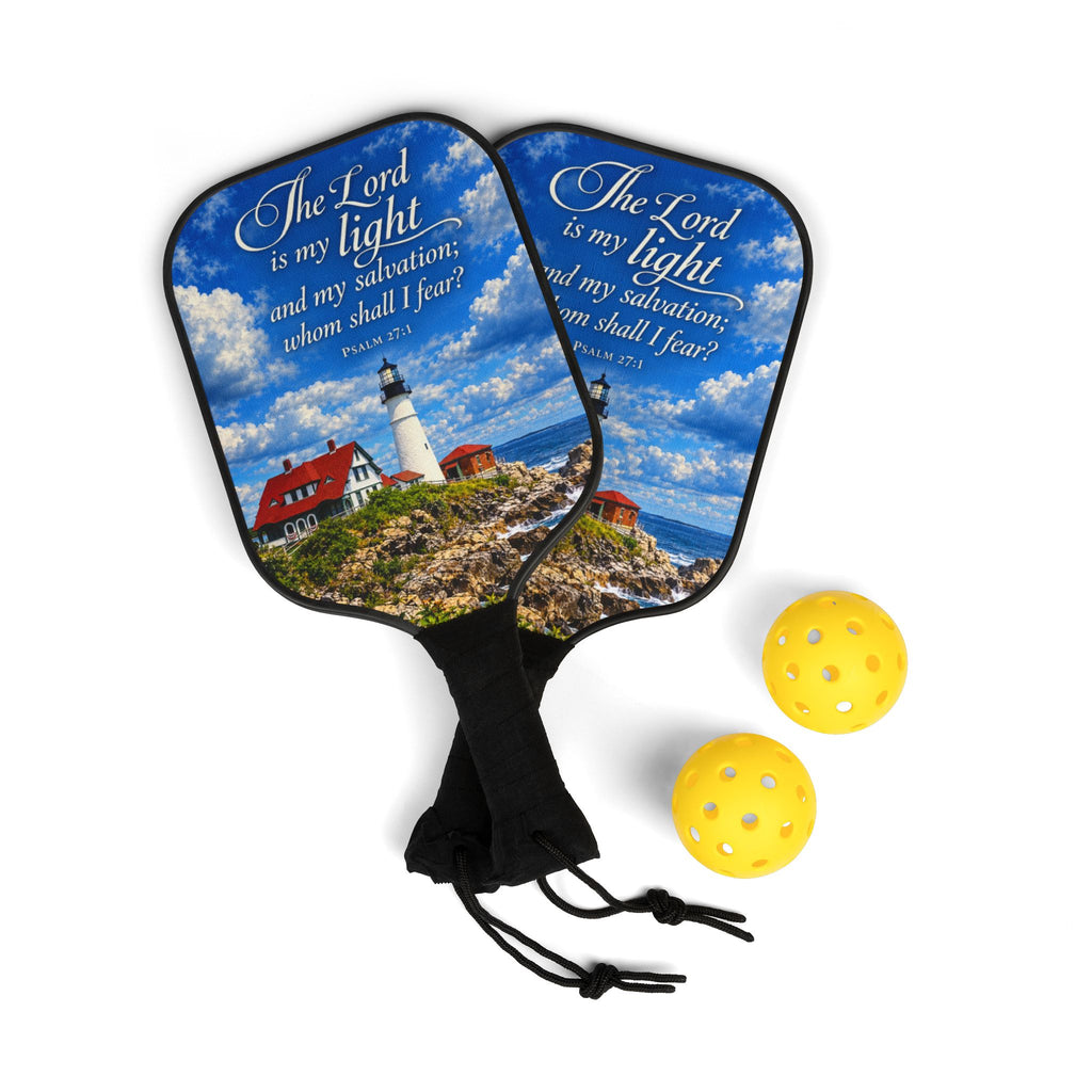 The Lord in My Light - Pickleball Paddle Set