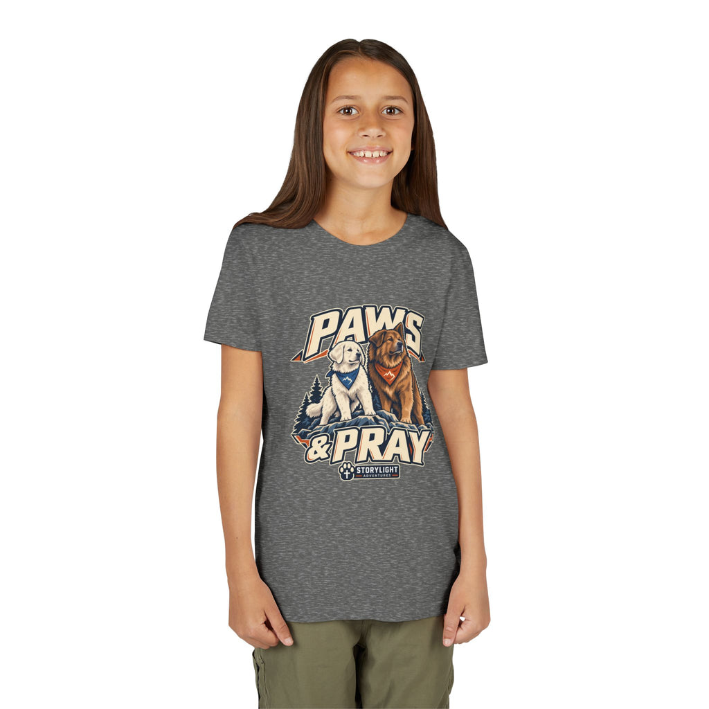 Paws & Pray 2 - Youth T‑Shirt