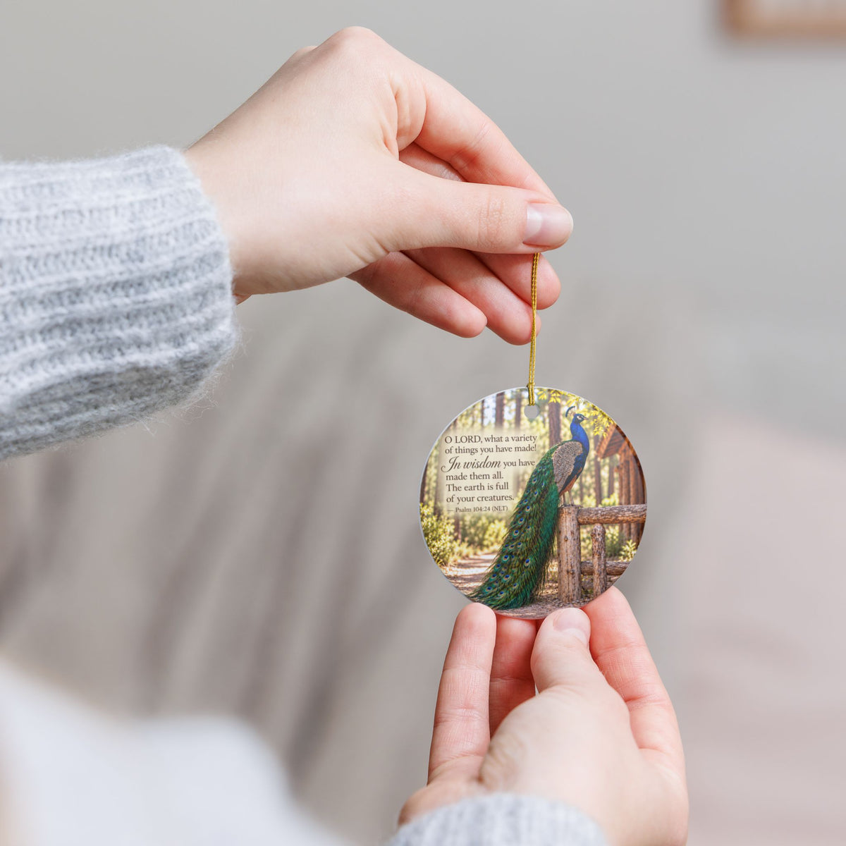 He Made Them All -Ornament