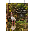 In His Presence Ibis - Poster