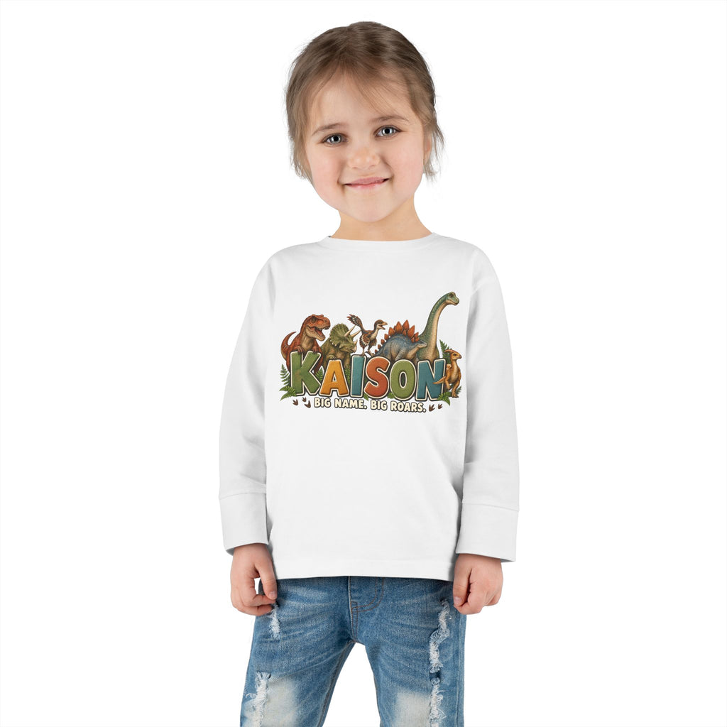 Kaison Dinosaur Adventure Toddler Long Sleeve Tee