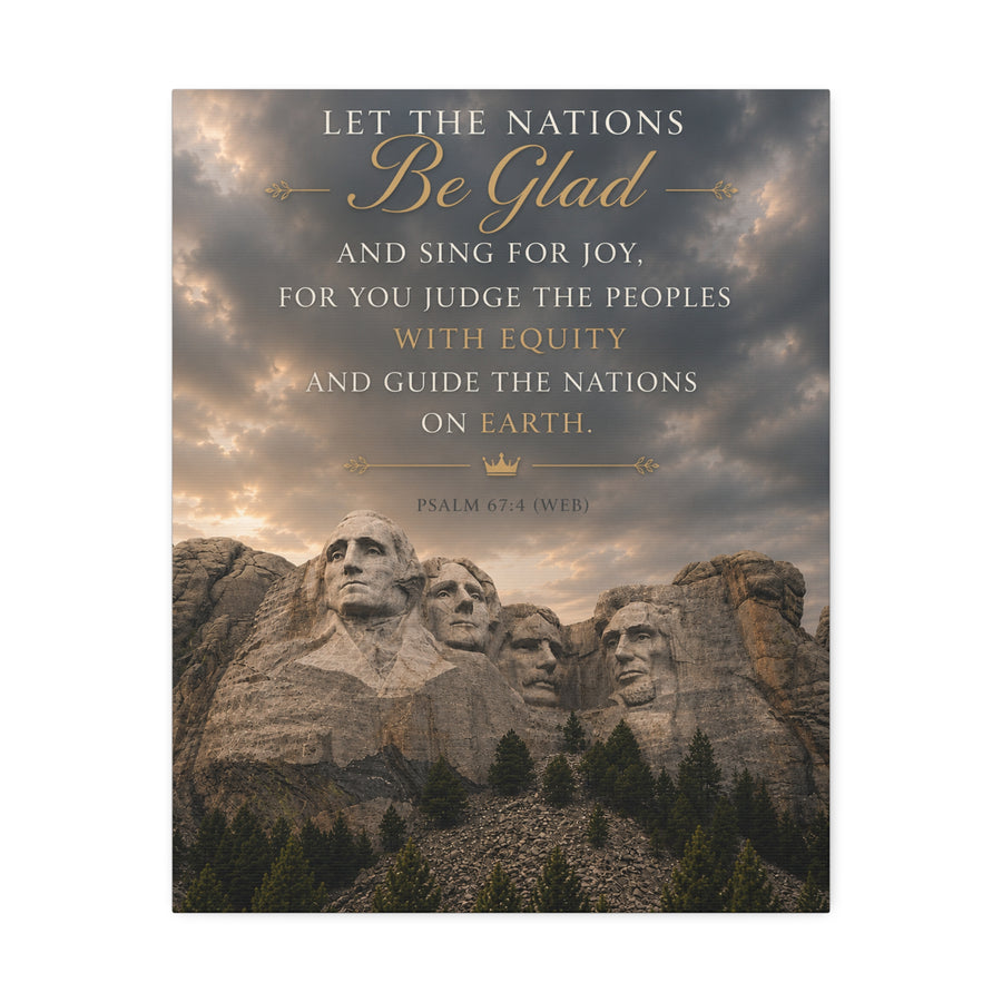 Let the Nations Be Glad | Canvas