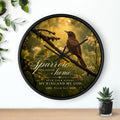 Near Your Altars Bird - Clock