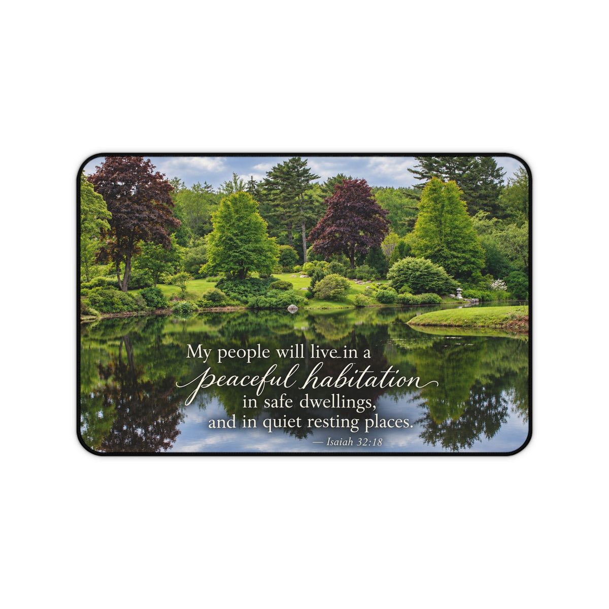 Peaceful Dwellings - Desk Pad