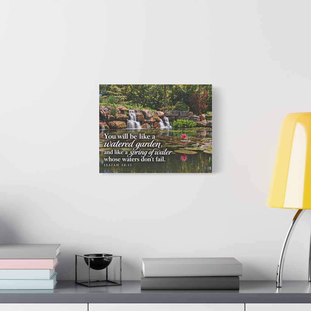 Watered Garden - Canvas