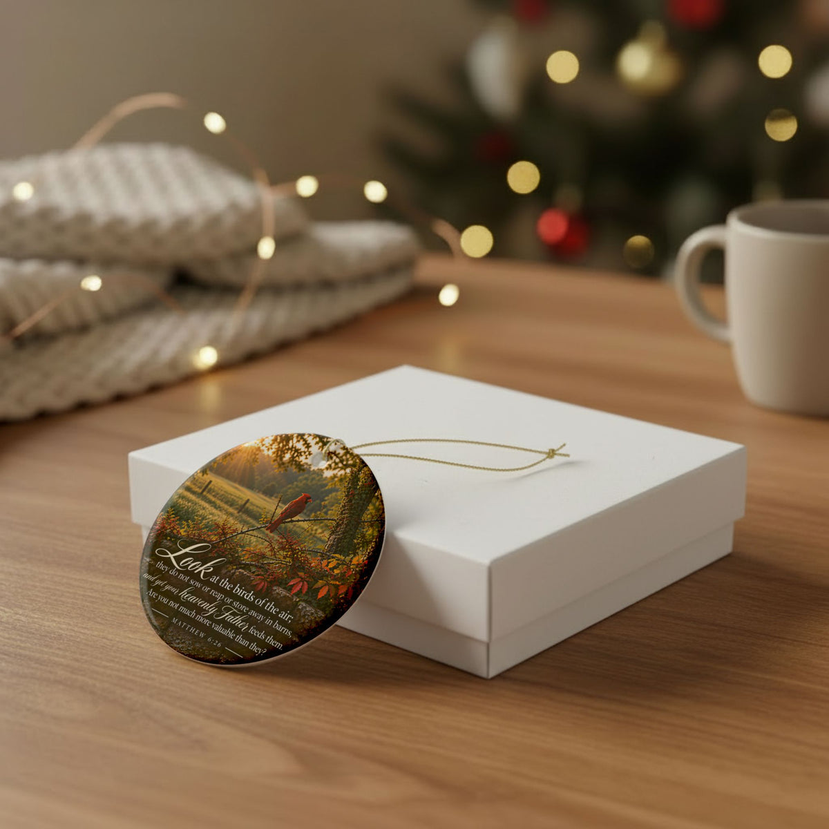 Fed by the Father - Ornament