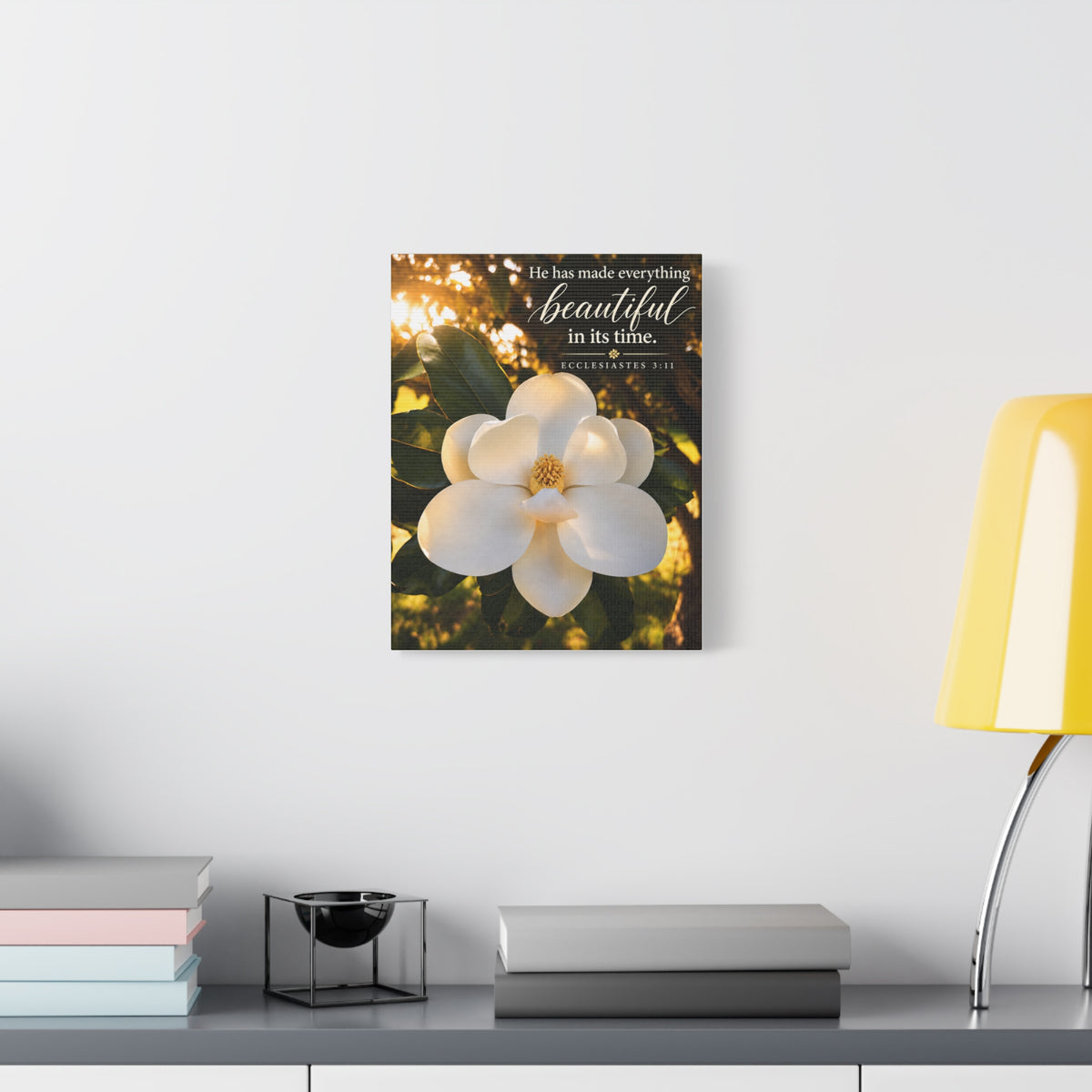 Made Beautiful Magnolia - Canvas