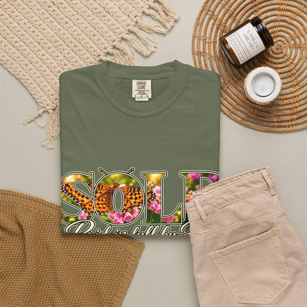 SOLD Consider the Flowers - Shirt