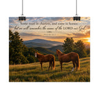 Remember the Name Horses - Poster