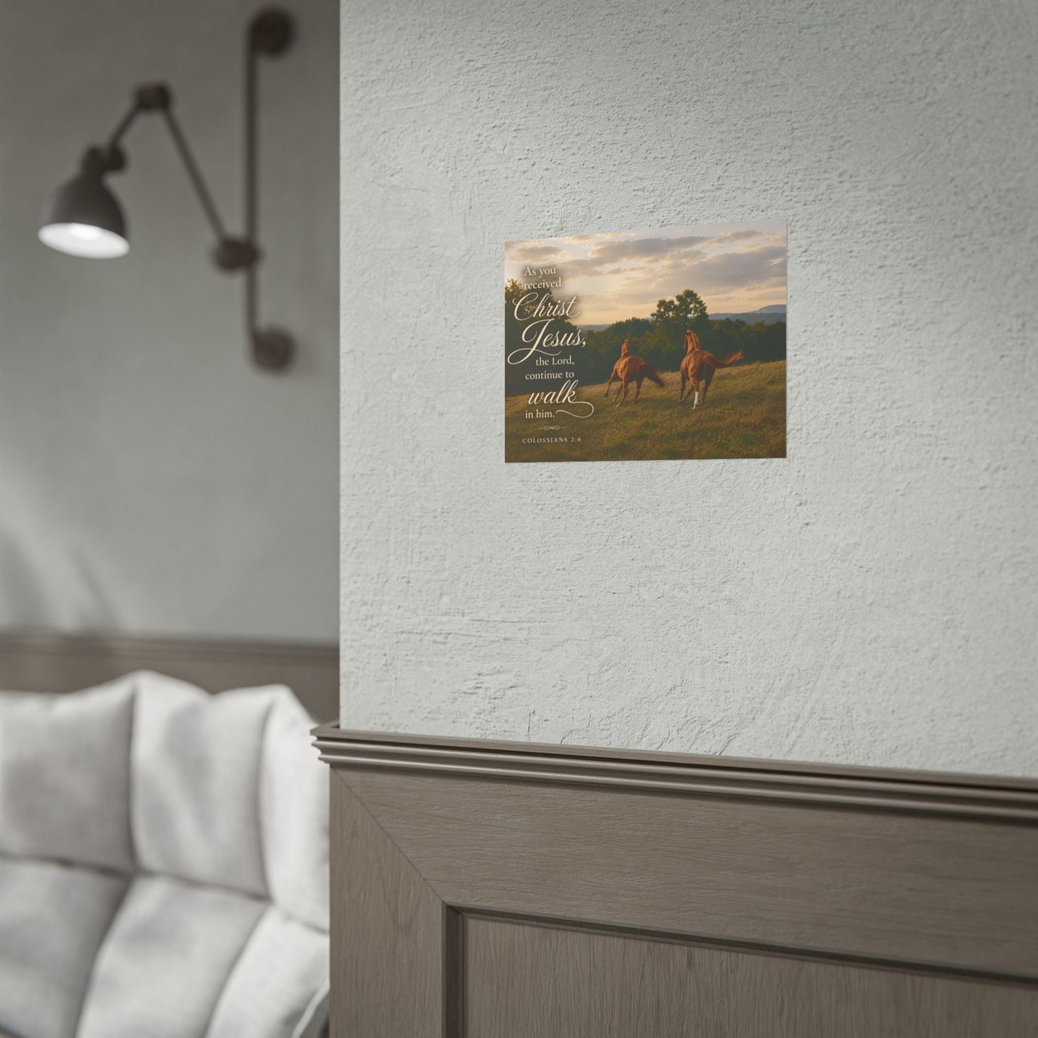 Walk in Him Poster