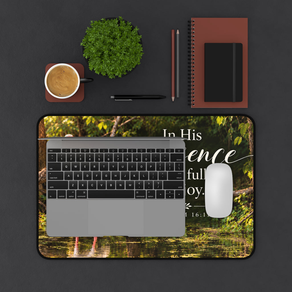 In His Presence Ibis - Desk Pad