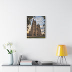 Be Still Before Him Cathedral - Canvas