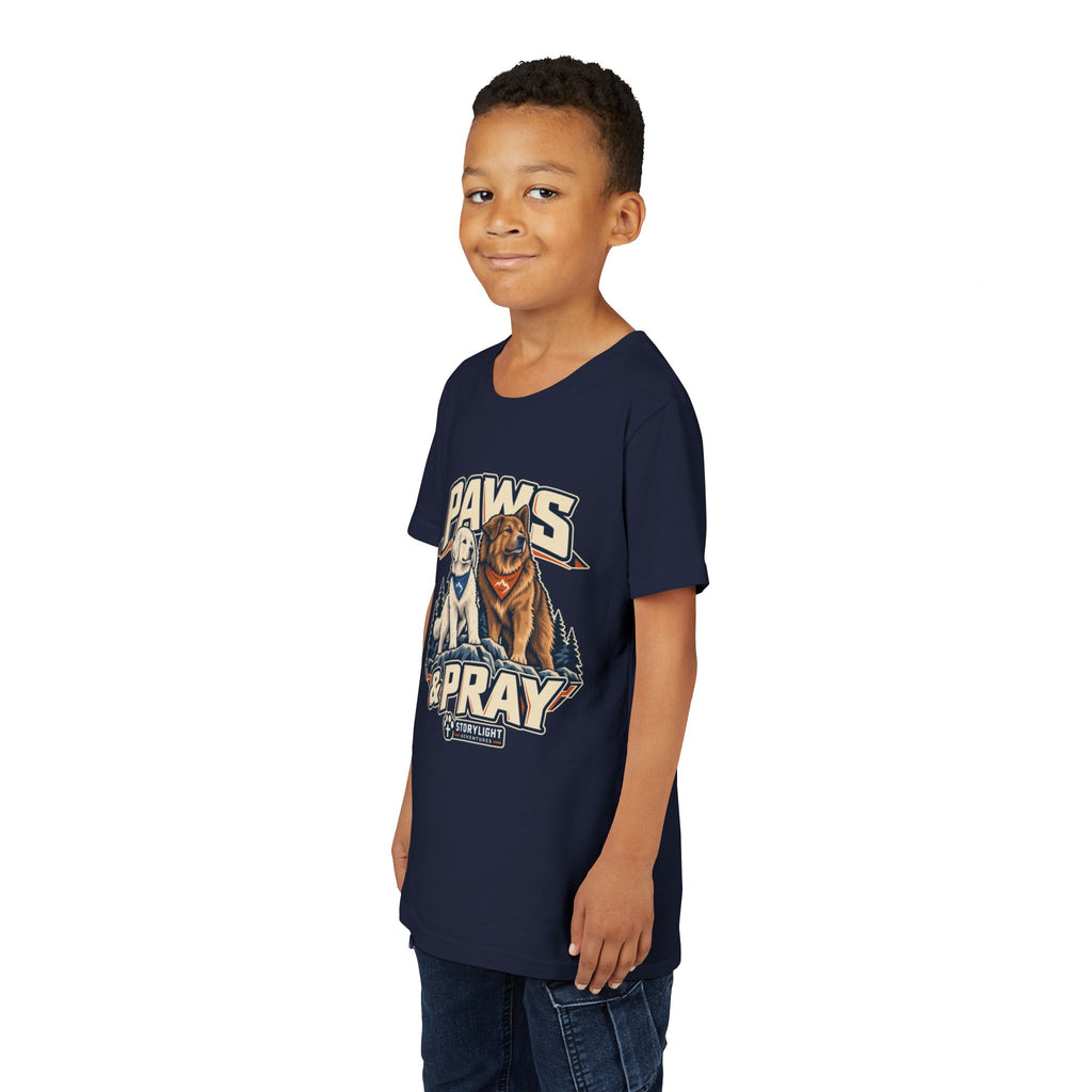 Paws & Pray 2 - Youth T‑Shirt