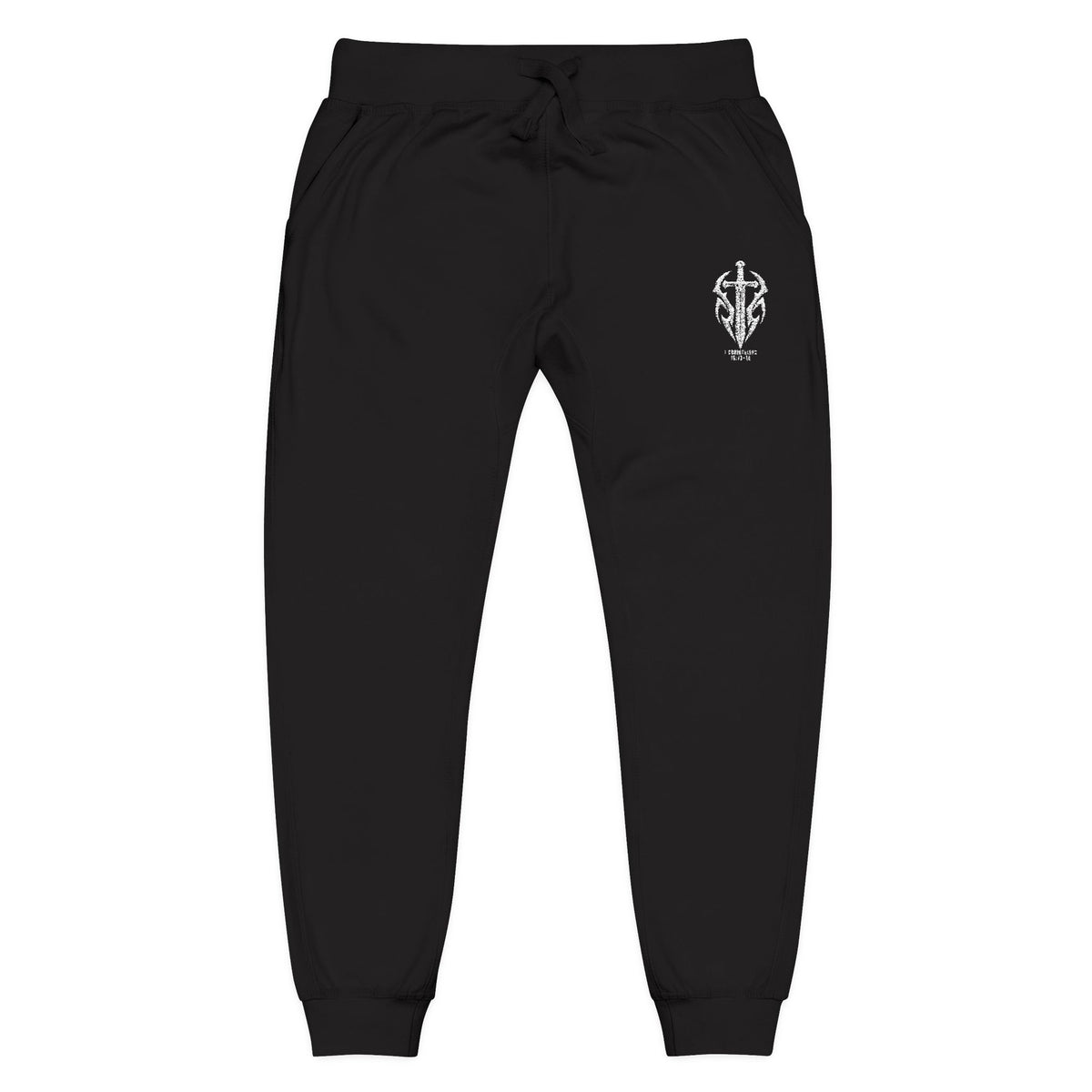 Embroidered Fleece Sweatpants