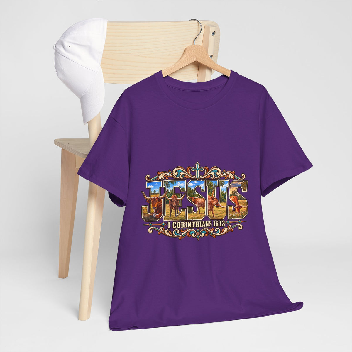 Jesus Longhorn - Shirt