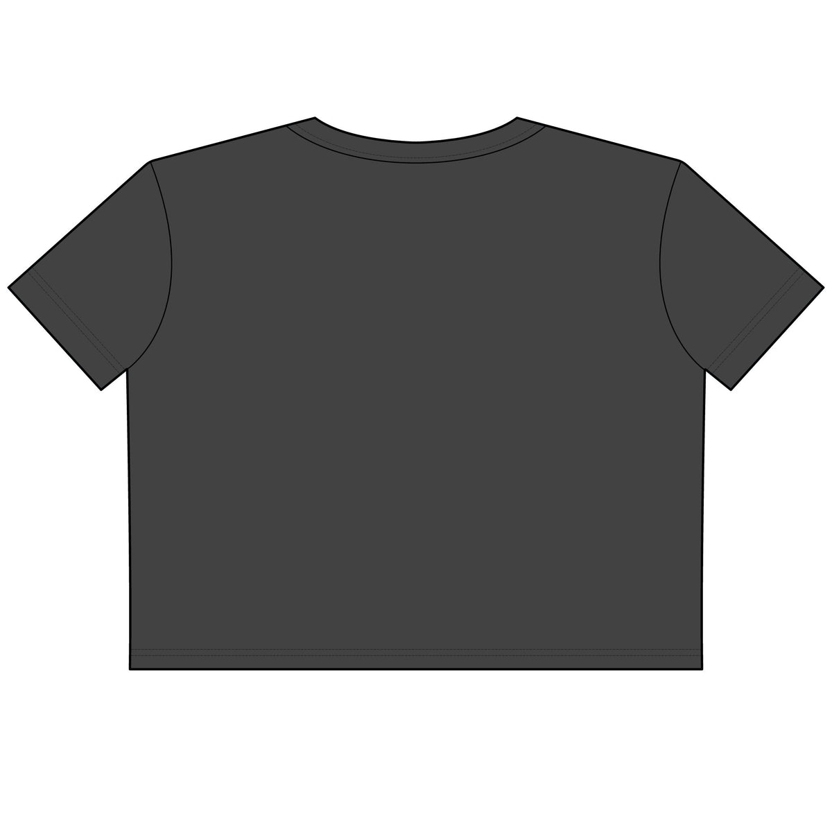 Women's Faded Crop T-Shirt