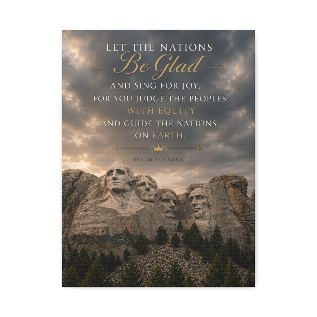 Let the Nations Be Glad | Canvas