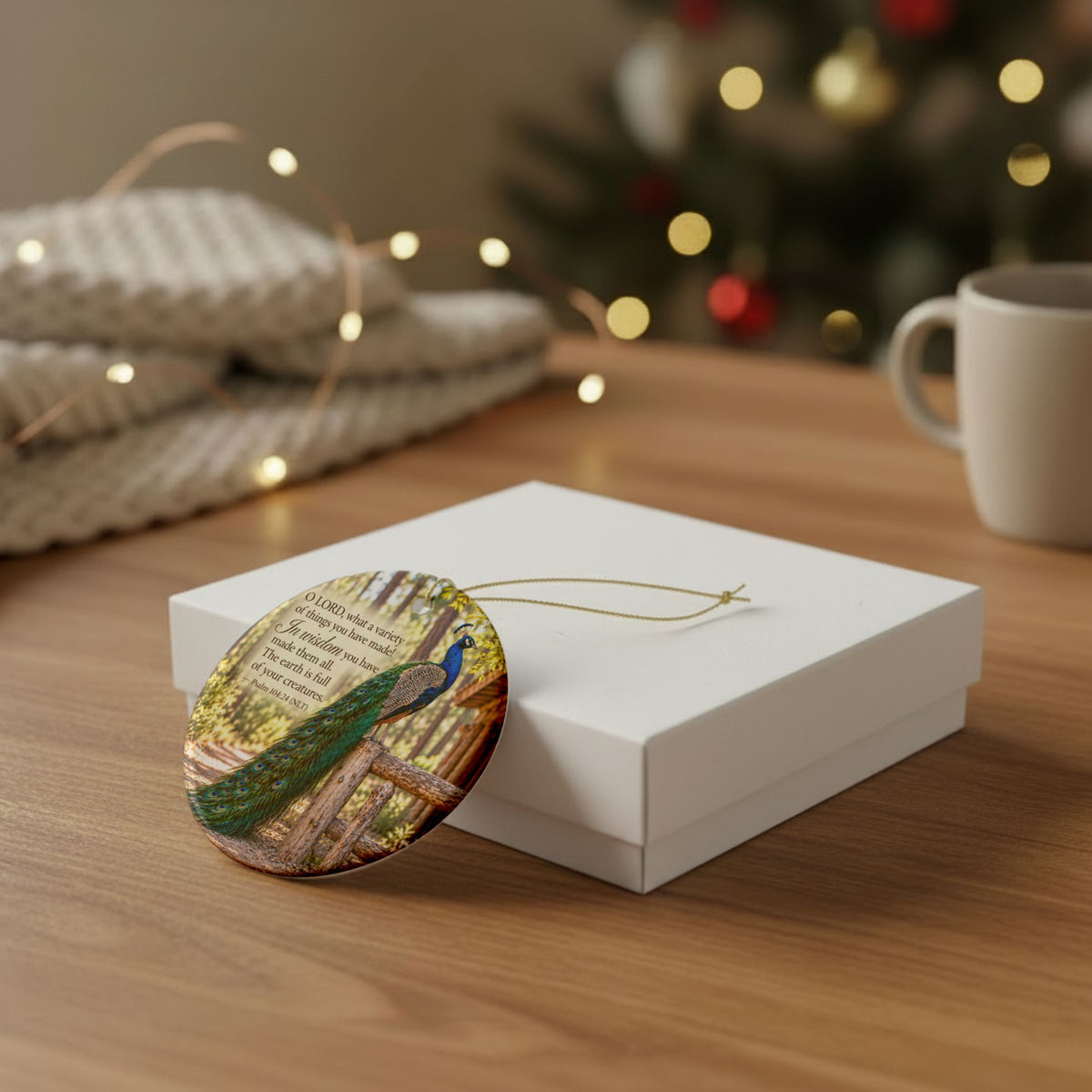 He Made Them All -Ornament