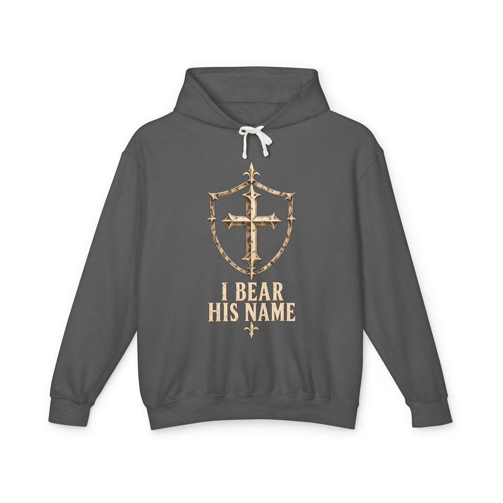 I Bear His Name - Men's Lightweight Hooded Sweatshirt