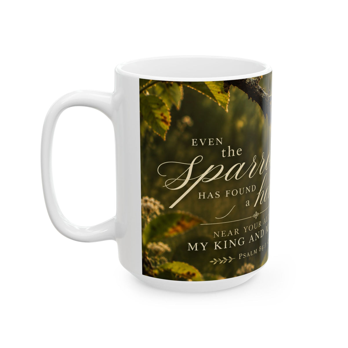 Near Your Altars Bird - Mug
