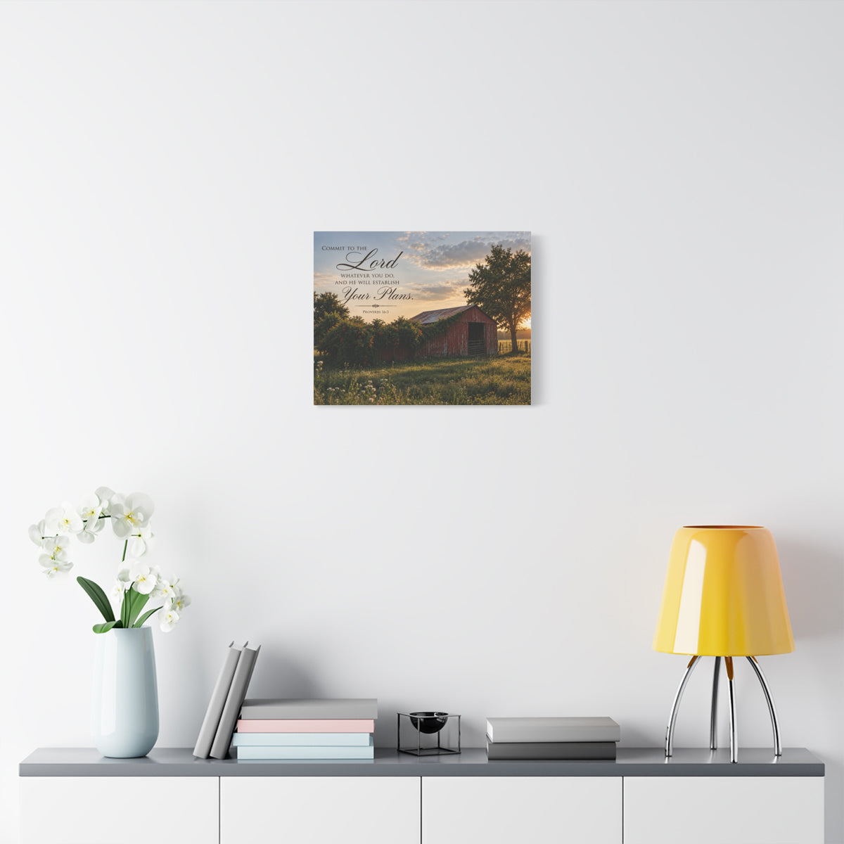 Established by Him - Canvas