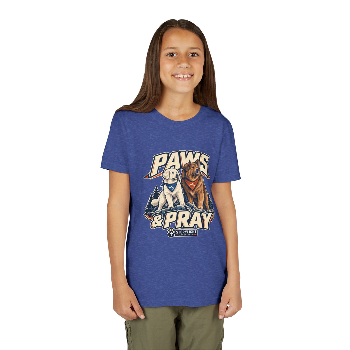 Paws & Pray 2 - Youth T‑Shirt