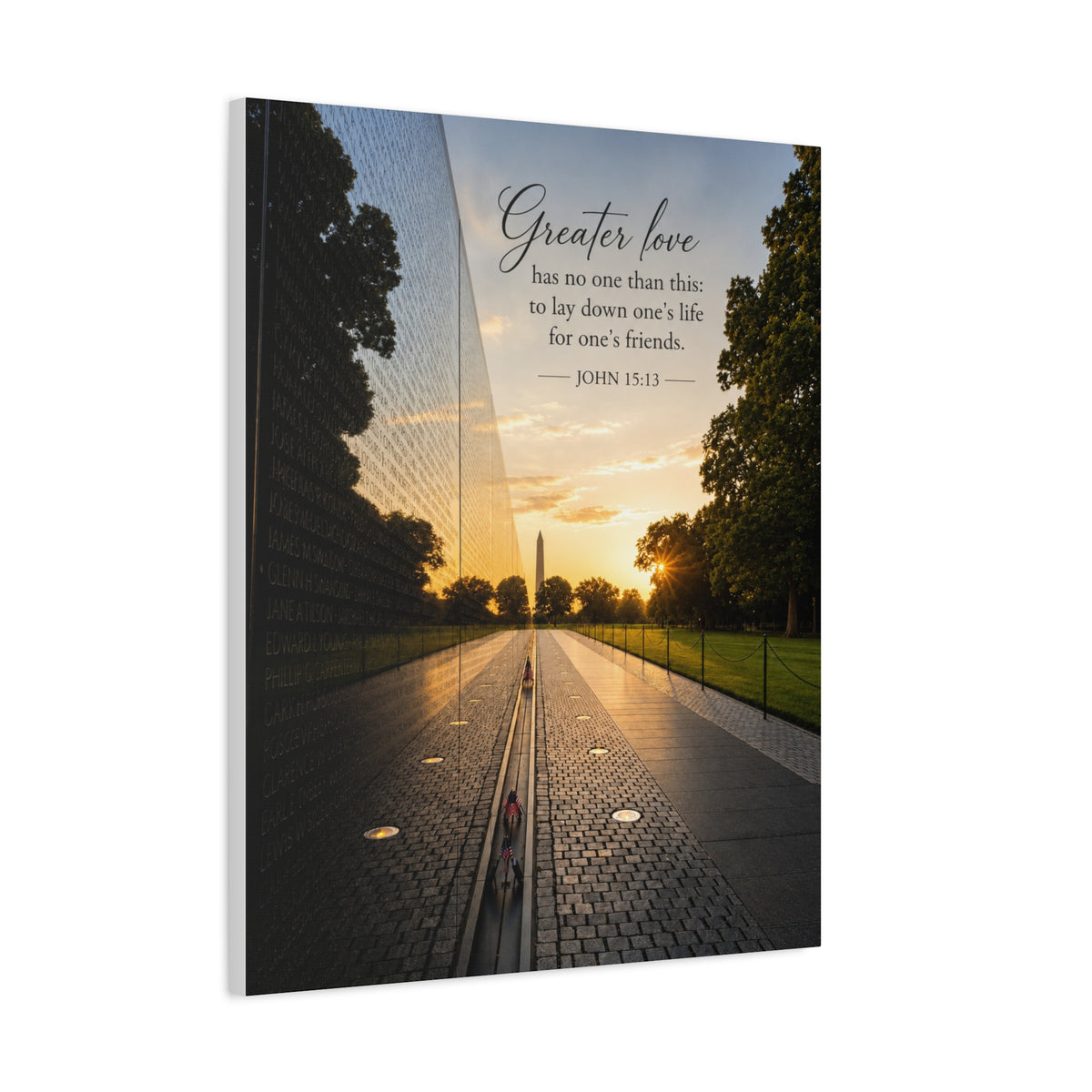 No Greater Love - Canvas