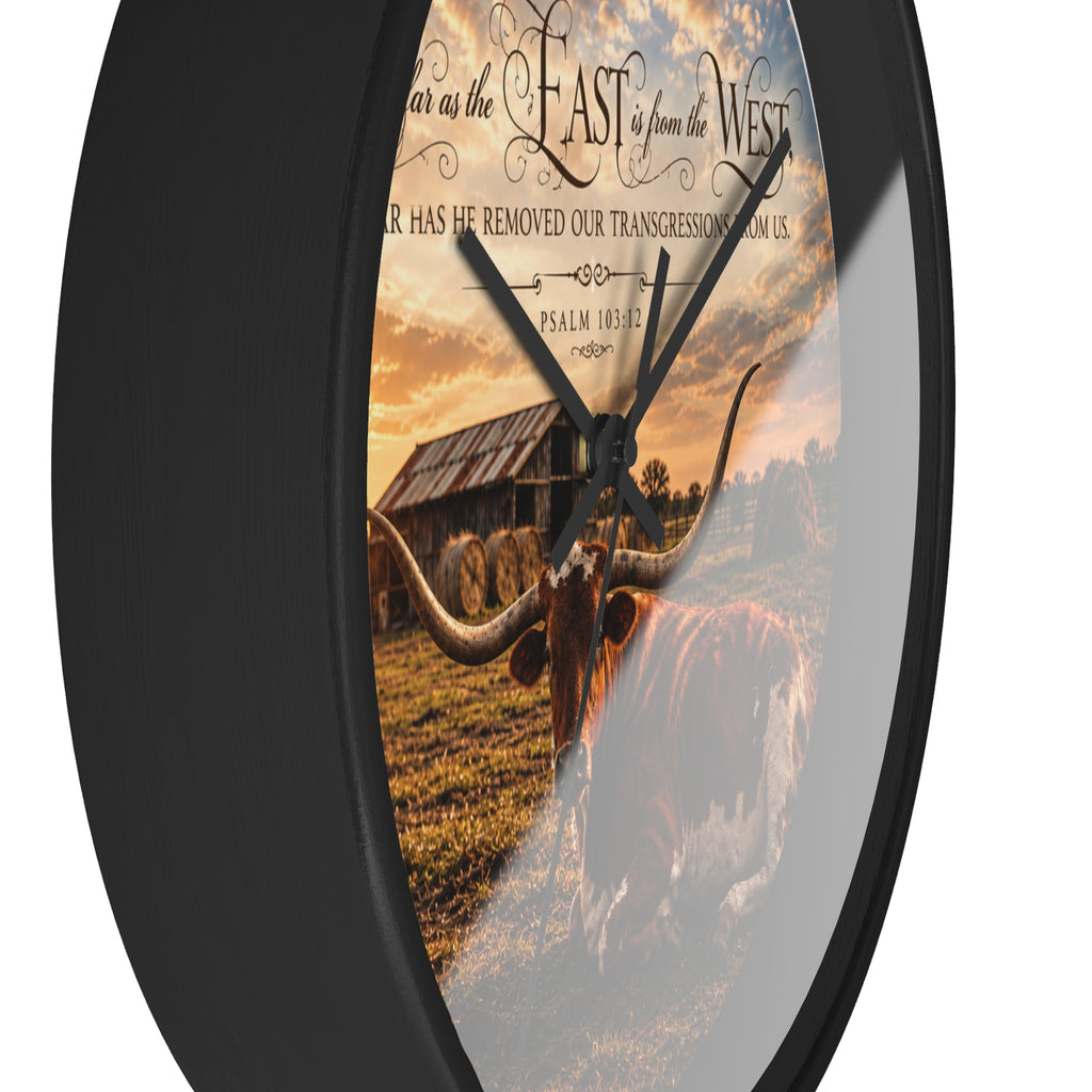 As Far as the East Longhorn - Clock