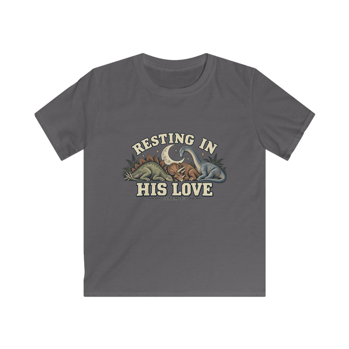 Kids “Resting in His Love” Christian Faith T-Shirt