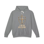 I Bear His Name - Men's Lightweight Hooded Sweatshirt