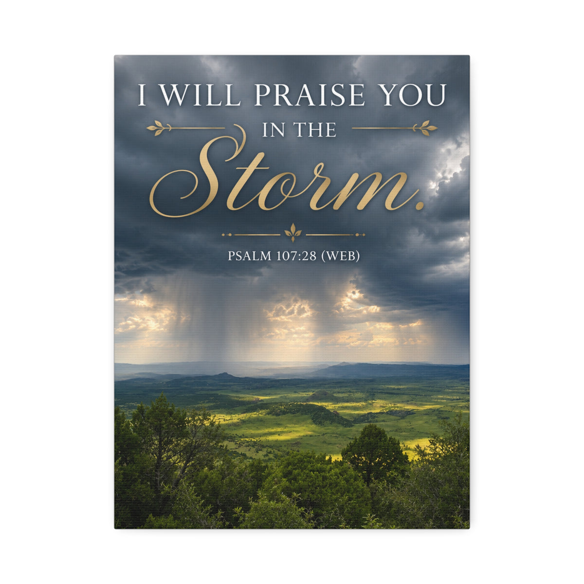 Praise in the Storm | Canvas