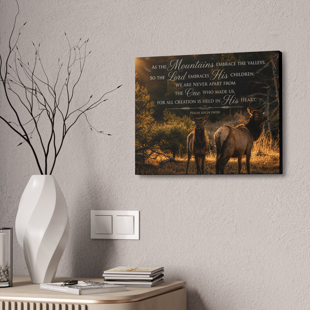Held in His Heart | Canvas