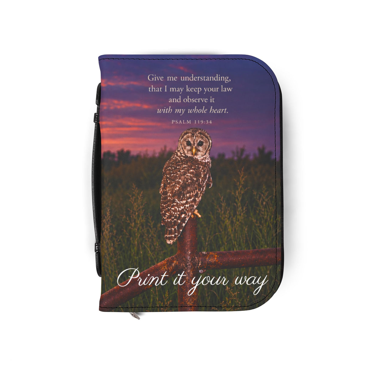 Give Me Understanding - Bible Cover