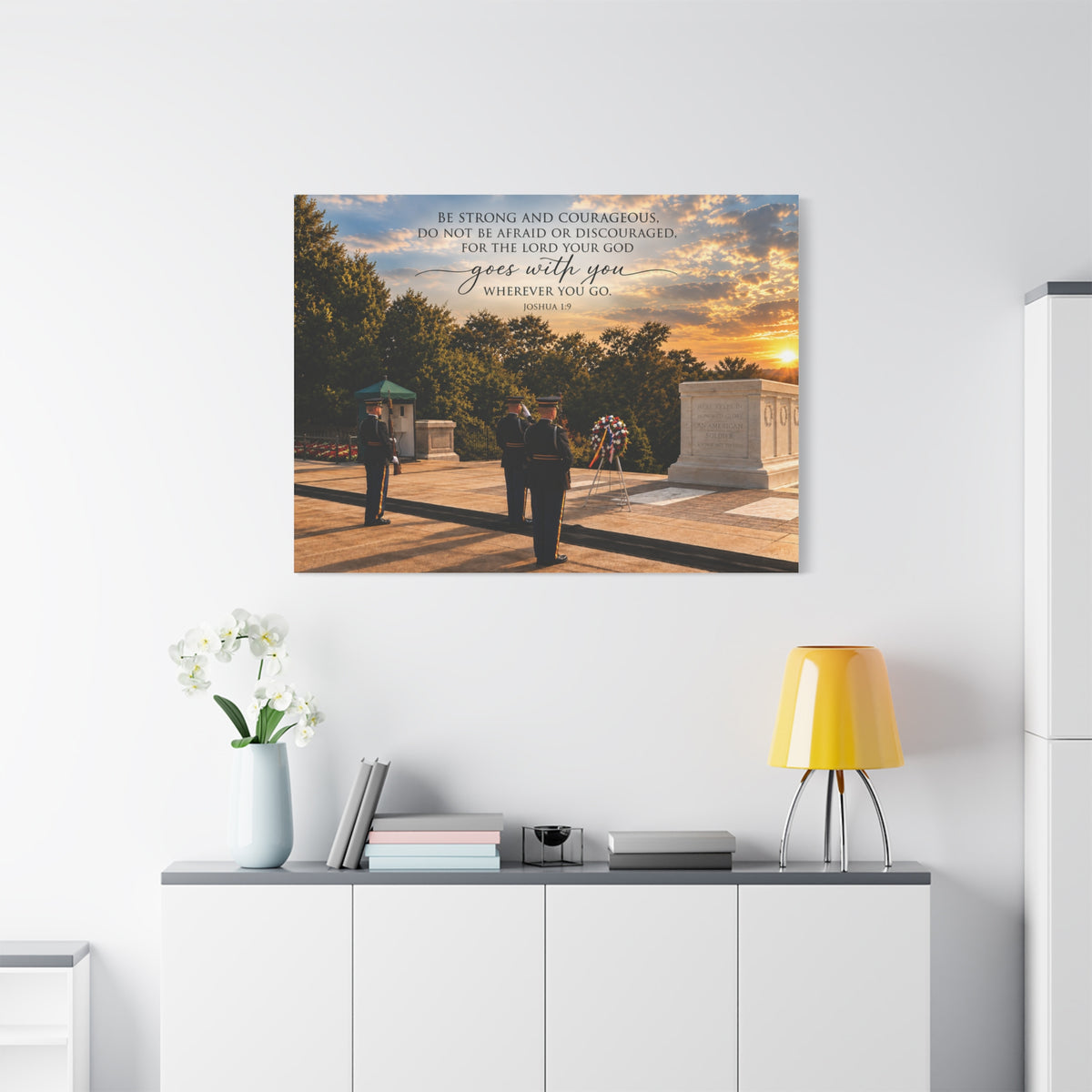 Courage at the Tomb - Canvas