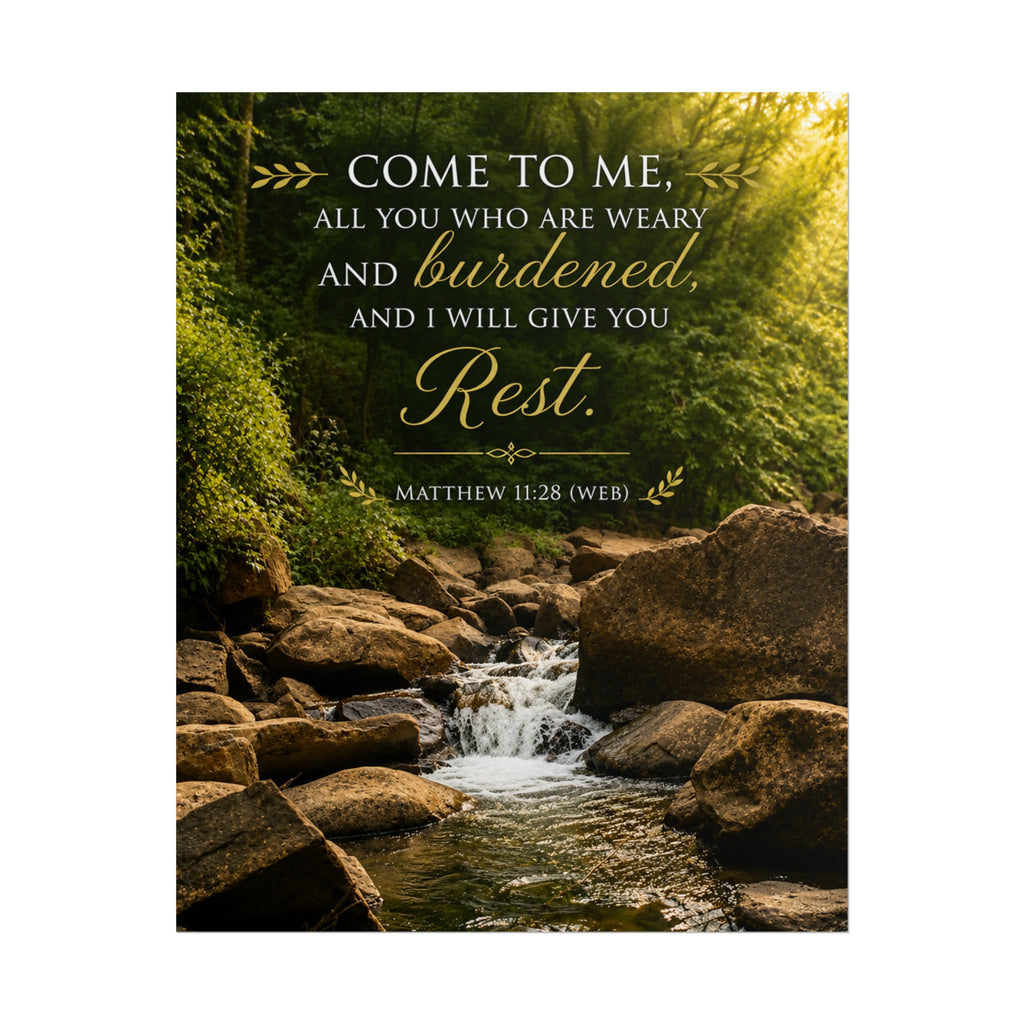 Rest Waterfall | Poster