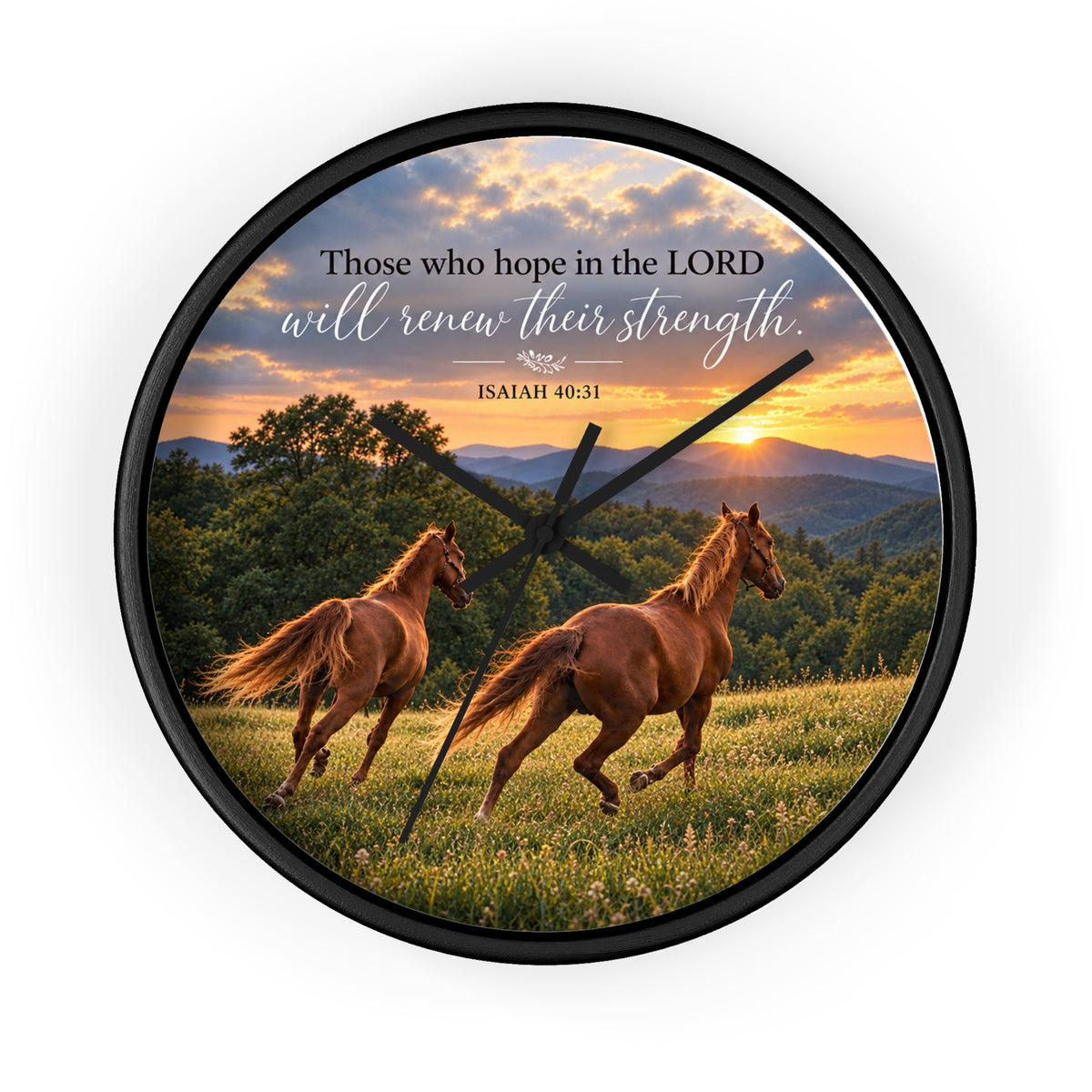Renewed Strength - Clock