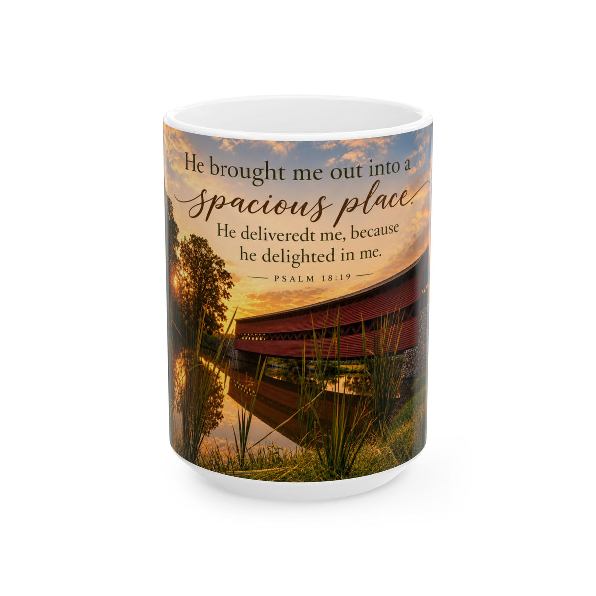 Into a Spacious Place - Mug
