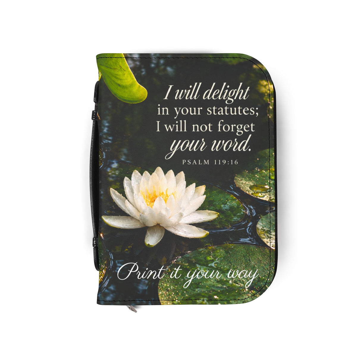 Delight in His Word - Bible Cover