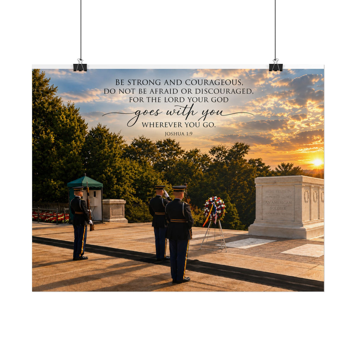 Courage at the Tomb - Poster
