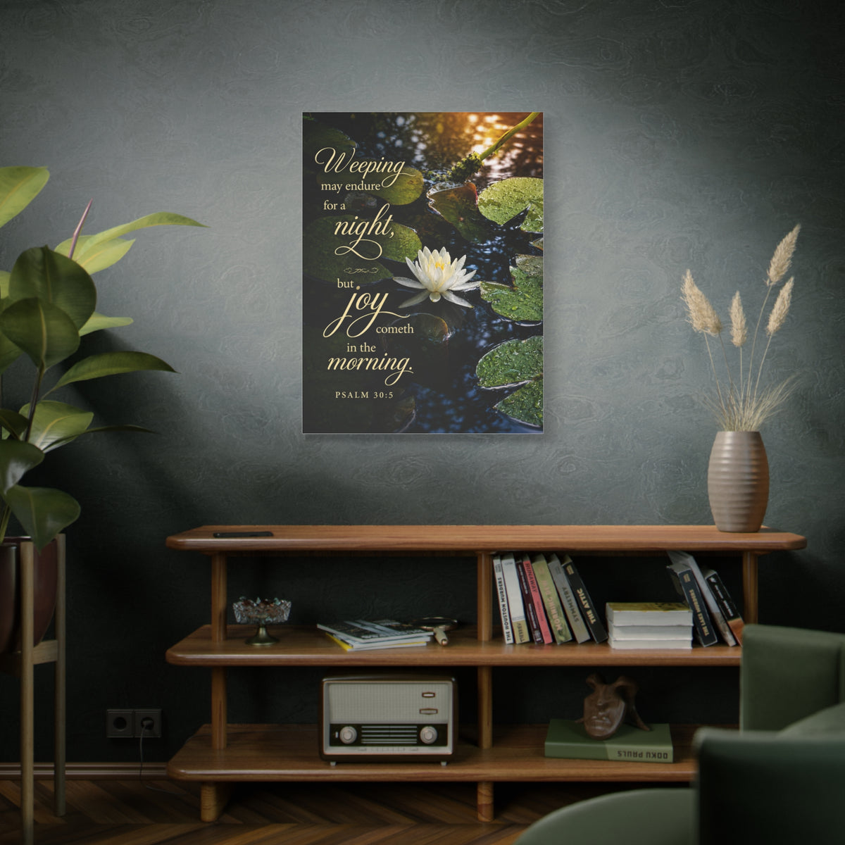 Joy in the Morning Lily - Canvas