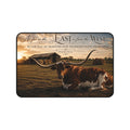 As Far as the East Longhorn - Desk Pad
